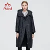 Astrid hiver femmes manteau femmes longue chaude parka mode veste épaisse à capuche BioDown vêtements féminins Design 9200 201027