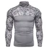 Hommes tactique camouflage athlétique t-shirts à manches longues hommes tactique militaire vêtements chemise de combat assaut armée costume 220813