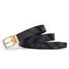 Lisf European e American Leather Belt Style Oubali Kaili Men's Classic Smoked Sombreed Needled Buckle Fivele dupla face dupla fins de propósito