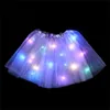 LED Dzieci Costume Props Dziewczyny spódnice Anioła świetliste skrzydła migające światła spódnicy motyla Suit 2-8 lat Walentynki Wielkanocne Dzień