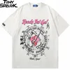 Men Hip Hop T-Shirt Streetwear Graphic Printed Zodiac T Shirt Harajuku Cotton Casual Tshirt Summer Short Sleeve Tops Tees 220621
