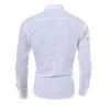 Men's Dress Shirts Plus Size Brand-clothing Cotton Mens CIOTHING Solid Soft Men Shirt Long Sleeve Casual Slim Fit 2022Men's Vere22