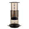 Filter Glass Espresso Coffee Maker Portable Cafe French Press Cafe Coffee Pot For Aeropress Machine 210408