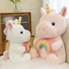 Neues Regenbogenpuppengeburtstagsgeschenk Valentinstag Plüsch Spielzeug süßes Puppenkissen