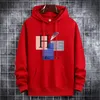 Erkek Hoodies Erkek Sweatshirts Sonbahar Kış S-5XL artı boyut gevşek gündelik kapüşonlu kazak Kore tarzı Basit streç erkekler