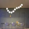 Подвесные лампы постмодернистской дизайнерской батонной столовой магазин кафе выставочный зал модель комнаты гостевой дом люстра