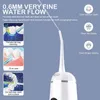 Cordless Oral Irrigator USB Rechargeable Dental Water Flosser Jet For Teeth Whitning Cleaning Floss Mouth Cleaner Machine 220513