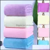 1Pc Towel Luxury Quick-Drying Super Absorbent Soft Bath Bed Sheet El Mas Beauty Salon Steaming Large Y220226 Drop Delivery 2021 Supplies Hom