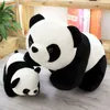 PC CM Söt baby Big Giant Panda Bear Plush Cuddly Animal Doll Animals Toy Cushion Cartoon Kawaii Dolls Girls Lover Gifts J220704