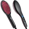 Électrique Cheveux Lisseur Brosse Ionique Cheveux Fer À Lisser Professionnel En Céramique Cheveux Styling Masseur Outils Chauffage Peigne 220602