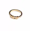 2022 Designer Fashion Gold Band Rings Luxury Men039s and Women039s coppie ad anelli di alta qualità Gioielli personalizzati Simple Ho1785057