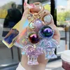 2022 Akryl Crystal Keychains Astronaut Astronaut Key Chain Creative Car Bag Transparent Pendant