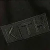 2021 Kith Hoodie Men Men女性高品質のクラシック刺繍ボックスマークキスハーディはスウェットシャツを厚くします特大プルオーバー