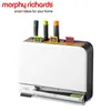 Morphy Richards Sterilisator für Messer und Essstäbchen, Schneidebrettständer, UV-Desinfektion, Hochtemperaturtrocknung, intelligente Sterilisatoren