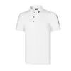 Roupas de golfe de verão novos homens manga curta camiseta de golfe casual moda menino esportes ao ar livre shirt248v