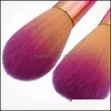 Brushes Hand Tools Home Garden Ll Fan Foundation Makeup Rainbow Eyeshadow Powder Eyebrow Eyeliner Makes Up Brush Set P Dheiw