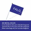 Bandeira personalizada 90x150cm 3x5ft 120g 100d Qualidade de poliéster All Color 60x90 21x14cm Banner D220704