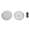 1 Set Of High Quality Round Hamburger Molds Aluminum Alloy Hamburgers Meats Beef BBQ Burger Meat Press Kitchen Food Mold