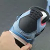 مصمم أحذية خاصة Edition Jumpman 4 Ice Blue Basketball Women Mens Develiers Sneakers