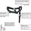 Colliers pour chiens Laisses Dogalter Halter Halti Collier de tête Harnais de chef doux Accessoire pour animaux de compagnie en nylon Sangles de morsure sans traction LeashDog