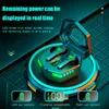 Headphones & Earphones N35 Gaming Headset Wireless Bluetooth Dual Mode Music LED Display Zero Latency Touch Earbuds With MicHeadphones