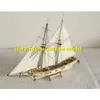 1: 100 Scale Wooden Sailboat Halcon1840 Модель корабль   Life Boat   Brass Updates Комплекты Y200428296P