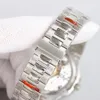 Patekphilippe 40 mm pp Automatique imperméable montre mécanique saphir classique montres de bracelet