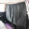 Bil Sunshade Privacy Partition Curtain Protector Front Baksäte Divider Gardin Sidofönster Sun Shade Sunscreen Auto Tillbehör UV-blockskydd för barn