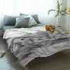 Blankets Polar Bear Throw Blanket For Sofa Christmas Decoration Bedspread Portable Microfiber Flannel
