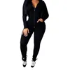 Survêtements grande taille pour femmes Gx5281 gros personnalisé 2022 automne femmes deux pièces ensemble cerceau haut et pantalon survêtement 2 ensembles vêtements femmes