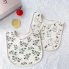 2022 Newest kid Burp Cloths Cartoon Cotton Baby Breathable Bibs Multistyle Cute Toddler Infant children shape Baby Dinner Bag Feeding large Soft Drool Bib Wholesale