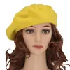 Berets Women's Light Wase Artist French Style Beret Hats Teenage Girl