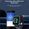 D20 Pro Smart Watch Bluetooth fitness tracker sport hjärtfrekvens Monitor blodtäta kvinnor Färgarmband Y68 för Android IOS6421693
