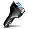 4 Ports USB Car Charger Mobile Phone Fast Charging Adapter For iPhone QC 30 Phone Charge3554750