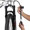 GIYO GS-02D Pompe à air de vélo haute pression pliable 300 psi avec manomètre à levier pour suspension arrière de fourche