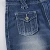 Jeans a vita bassa in denim donna Vintage Cute Chic Pantaloni dritti gamba larga jwans donna Streetwear Harajuku Grunge Abbigliamento Pantaloni 220402