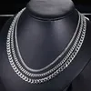3mm5mm7mm Cubaanse Link Chain Rvs Ketting Gold Filled Tone Punk Hip Hop Mannen S Jewelry9105163