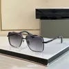 Dita Mach Six Limited Sunglasses Men Men Metal Plating Frame One Mirror Business Style نظارات شمسية للنساء الكلاسيكية الأصلية 2586