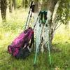 Tragbare Camping Wandern Wanderstock Outdoor Falten Trekkingstöcke Nordic Walking Pole Ultraleichte Teleskop Trekkingstöcke 6 Farben