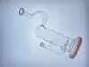 Smoking Pipes bong with solid pink high quality 18mm joint 14 inches