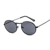 Vintage Oval Style Sunglasses Woman Metal Frame Retro Sun Glasses Male Female Clear Mirror Small Round Gafas Para Hombre 220629