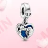 925 charme en argent Lady Dog Pendentif vagabond bijoux Original Fit Pandora pour les femmes bricolage cadeau