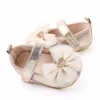 Newborns Fashion Solid Color Princess Shoes Soft-soled Sneakers 0-18 Months Baby Bed Shoes Baby Walking Shoes