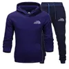 Herren-Trainingsanzüge Marke zweiteiliges Set Männer Reißverschlussjacke Jogginghose Jogger Sweatsuit Trainingsanzug Männer Sportbekleidung Hoodie Hosen männlich T220I