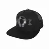 Design Letter Embroidery Bend Fashion Caps Male Hip Hop Travel Visor Mesh Male Female Cross Punk Baseball Hats Latest