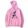 メンズフーディーズスウェットシャツarcane jinx-sudadera con capucha para hombre y mujer ropa de moda estilo hip-hop amantes all-matmen's