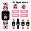 Luxury Stainless Steel Strap For Apple Watch Ultra 49mm 8 7 6 5 4 3 Fashion Women Band 41mm 45mm 38mm 42mm Bracelet iWatch series se 40mm 44mm wirst Band