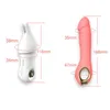 2021 Nouveau piston automatique impact G spot bâton vibrant masturbation féminine chauffage réaliste gode vibrateur jouets sexy pour les femmes