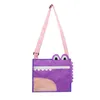 23*20cm Children Crocodile Beach Shell Bag Large Capacity Bags Three-dimensional Shells Handlebag Kids Seashell Mesh Bag SN4440