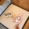 Kinder Mädchen Sandalen Sommer Kinder Schuhe Mädchen Prinzessin Schuhe Baby Rutschfeste Weichen Boden Hohl Sandalen Blume Strand Schuhe G220418